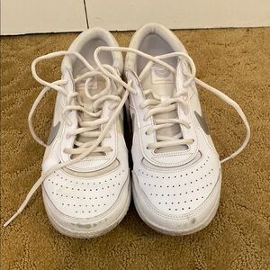 Nike White and Gray Athletic Shoes